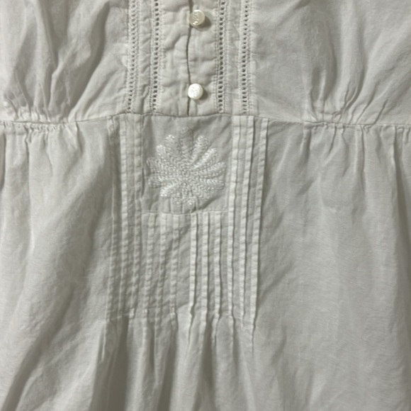 Lilly Pulitzer White Embroidered Alfa
Tunic Top Dress Coverup Resortwear Sz XS - Picture 6 of 13